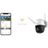 Kép 4/9 - IMOU Cruiser kültéri 4MP, H265, 3.6mm (88°), IR30m, mikrofon/hangszóró, SD, fix lencsés Wi-Fi PT kamera