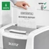 Kép 21/21 - Iratmegsemmisítő, mikrokonfetti, 150 lap, LEITZ "IQ AutoFeed Office 150 P5 Pro"