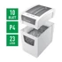 Kép 11/13 - Iratmegsemmisítő, konfetti, 10 lap, LEITZ "IQ Slim Home Office"