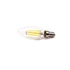 Kép 2/3 - Iris Lighting Filament Candle Bulb FLC35 4W/4000K/360lm gyertya E14 LED fényforrás