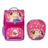 Kép 2/2 - Iskolatáska szett LEGO Friends Cupcake 2 részes pink