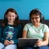 Kép 10/10 - JLab Jbuddies Studio Kids Wireless (2020) Headset Graphite/Blue