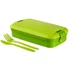 Kép 1/3 - Ételtartó, evőeszközzel, CURVER "Lunch&Go", zöld