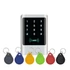 Kép 3/4 - KIT-CON-M1/125kHz/6db CON-TAG-el/IP65/Kültéri/fém/RFID/olvasó és kódzár