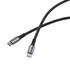 USB kábel, USB-C - USB-C, 1,2 m, 60W, VERBATIM, fekete