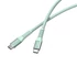 USB kábel, USB-C - USB-C, 1,2 m, 100W, mágneses, VERBATIM, zöld