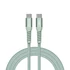 USB kábel, USB-C - USB-C, 1,2 m, 60W, mágneses, VERBATIM, zöld