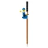Színes ceruza készlet, mini figurával, LEGO, 12 különböző szín
