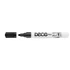Kép 1/4 - Lakkmarker, 2-4 mm, ICO "Decomarker" fekete