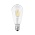 Kép 1/6 - Ledvance Smart+ BT FIL edison fényforrás,DIM,6W 2700K E27 okostelefonnal,alkalmazással vezérelhető intelligens fényf.