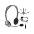 Kép 5/16 - Fejhallgató, mikrofonnal, vezetékes, LOGITECH "H111", fekete