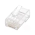Kép 1/2 - Manhattan Csatlakozó - 100db RJ-45 dugó Cat5/Cat5e/Cat6