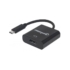 Kép 1/2 - Manhattan Kábel átalakító - USB-C 3.1 to DisplayPort (3840x2160p@30Hz, 4K, Full HD, UHD)
