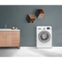 Kép 6/8 - Meliconi 656141 Base Wash Pro kerekekkel és fékkel univerzális talpkeret