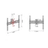 Kép 6/8 - Meliconi FlatStyle FTR 400 Fast Block 40-65" fali konzol