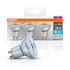 Kép 3/4 - Osram Base PAR16 műanyag ház/4,3W/350lm/4000K/GU10/dobozos LED spot izzó 3 db