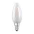 Kép 1/4 - Osram Base matt üveg búra/4W/470lm/2700K/E14 LED gyertya izzó 3 db