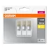 Kép 3/5 - Osram Base műanyag ház/2,6W/320lm/2700K/G9 LED kapszula 3 db