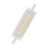 Osram Star műanyag búra/17,5W/2452lm/2700K/R7s LED ceruza