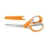 Kép 2/2 - Olló, általános, 21 cm, FISKARS "RazorEdge Softgrip", narancssárga