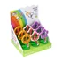 Kép 2/2 - Olló iskolai display FIORELLO GR-1509 virágos fogó rész kerekített 15cm