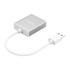 Kép 3/5 - Orico kábel átalakító - UTH-SV /138/  (USB-A 3.0 to HDMI, 1080p, ezüst)
