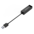 Kép 2/6 - Orico kábel átalakító - UTJ-U3-BK/21/ (USB-A 3.0 to RJ-45, 10 cm kábel, fekete)