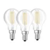 Kép 1/3 - Osram Base átlátszó üveg búra/4W/470lm/2700K/E14 LED kisgömb izzó 3 db