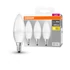 Kép 2/3 - Osram Base matt műanyag búra/5W/470lm/2700K/E14/dobozos LED gyertya izzó 3 db