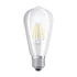 Kép 1/2 - Osram Star átlátszó üveg búra/7W/806lm/2700K/E27 LED Edison körte izzó