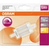 Kép 2/3 - Osram Superstar műanyag búra/8,5W/1055lm/2700K/R7s dimmelhető LED ceruza izzó