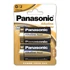 Kép 1/2 - Elem, D góliát, 2 db, PANASONIC "Alkaline power"