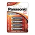 Kép 1/2 - Elem, AA ceruza, 4 db, PANASONIC "Pro power"