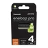 Kép 1/5 - Panasonic Eneloop BK-3HCDE/4BE AA 2500mAh ceruza akku 4db/csomag