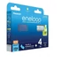 Kép 2/4 - Panasonic Eneloop BK-3MCDEC4BE AA 2000mAh ceruza akku 4db/csomag