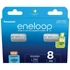 Kép 1/4 - Panasonic Eneloop BK-3MCDE/8BE AA 2000mAh ceruza akku 8db/csomag