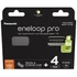 Kép 1/4 - Panasonic Eneloop BK-4HCDEC4BE AAA 930mAh mikro ceruza akku 4db/csomag