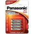 Kép 2/2 - Elem, AAA mikro, 4 db, PANASONIC "Pro power"