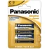 Kép 2/2 - Elem, C baby, 2 db, PANASONIC "Alkaline power"