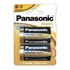 Kép 2/2 - Elem, D góliát, 2 db, PANASONIC "Alkaline power"
