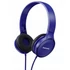 Kép 1/3 - Panasonic RP-HF100ME-A mikrofonos kék fejhallgató