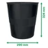 Kép 6/6 - Papírkosár, 15 liter, LEITZ "Recycle", fekete