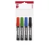 Kép 1/2 - Alkoholos marker készlet, 1-4 mm, vágott, ICO "Permanent 12", 4 különböző szín