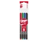Kép 1/3 - Alkoholos marker készlet, OHP, 2-3 mm, B, ICO, 4 különböző szín