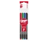 Kép 1/3 - Alkoholos marker készlet, OHP, 0,5 mm, F, ICO, 4 különböző szín