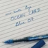 Kép 3/3 - Rollertoll UNI UB-157 rop ocean care 0.5 mm zöld