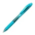 Kép 1/4 - Zseléstoll, 0,35 mm, nyomógombos, PENTEL "EnerGelX BL107", türkiz