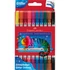 Filctoll FABER-CASTELL kétvégű csillámos 10 darabos