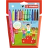 Kép 1/3 - Filctoll készlet, 0,7 mm, STABILO "Trio A-Z", 12 különböző szín