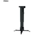 Kép 1/3 - SUNNE (PRO02) Projektor mennyezeti konzol dönthető, Profil: 430-650mm, max 20kg (fekete)
